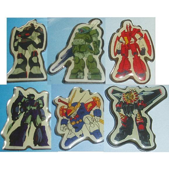 サンライズ・ワールド・ウォー』ロボットピンバッジセット : シネマ