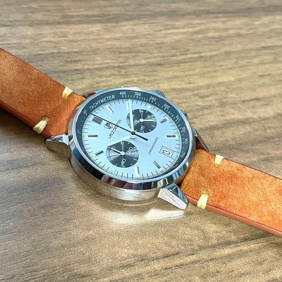 腕時計 メンズ 40代 50代 クロノグラフ メカニカルクォーツ クォーツ式