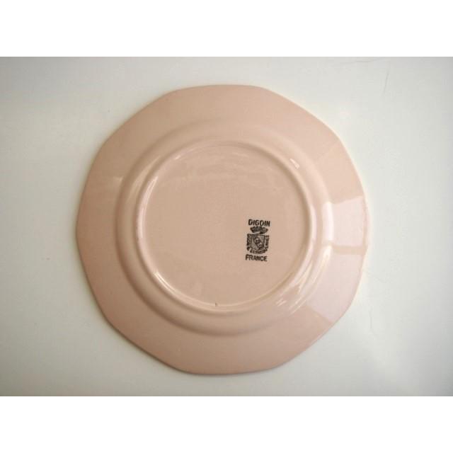 ディゴワン デザートプレート ピンク D フランス アンティーク