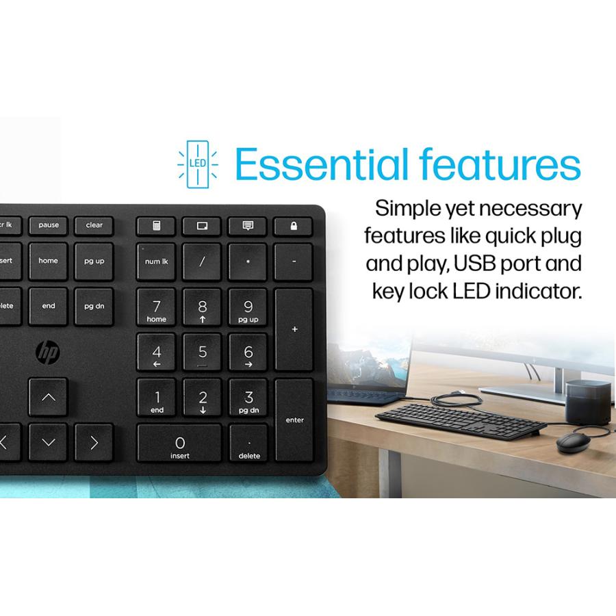 純正新品 HP Wired Desktop 320K Keyboard 日本語 キーボード HSA