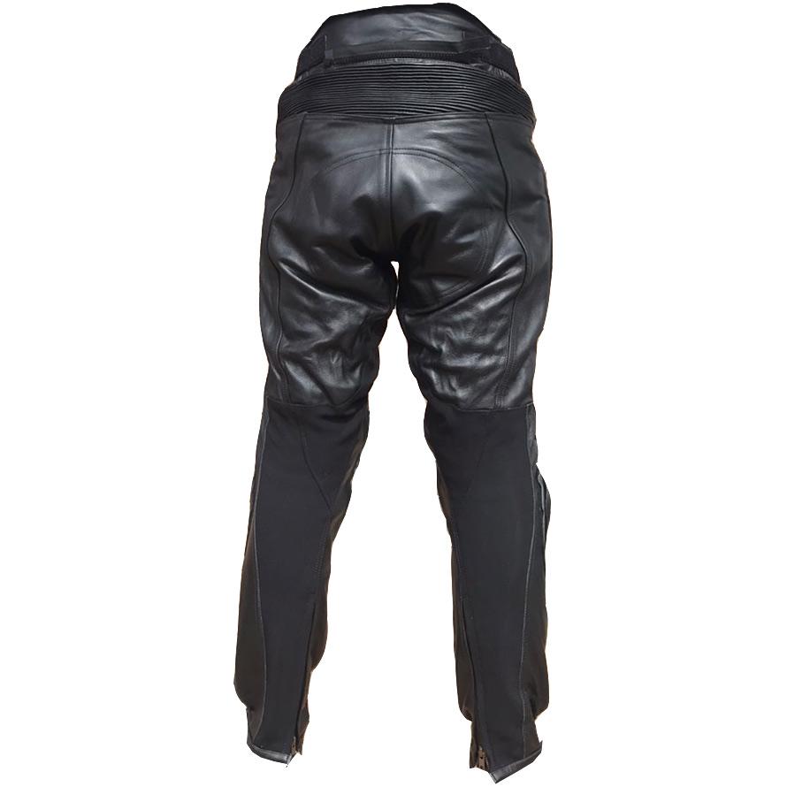 Clooney P06 バイク用 牛革 レザーパンツ 本革 革パンツ メンズ 防寒