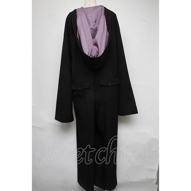 alice auaa / フード付きオールインワン 2 黒 S-25-06-20-024-AA-PA-AS