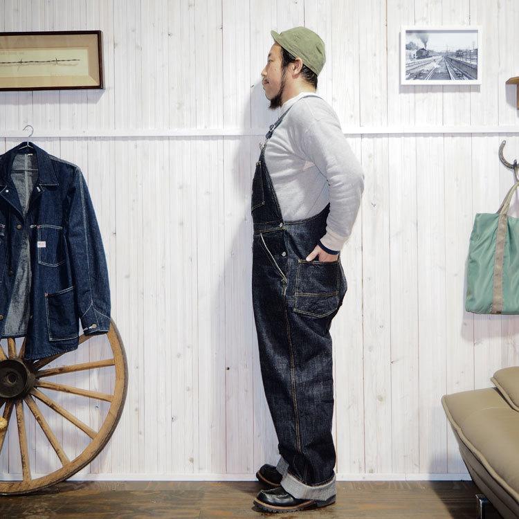 TROPHY CLOTHING（トロフィークロージング） デニムオーバーオール