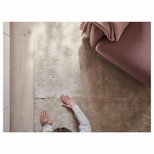 イケア（IKEA） ラグ パイル短 オフホワイト 80x150cm m60426806