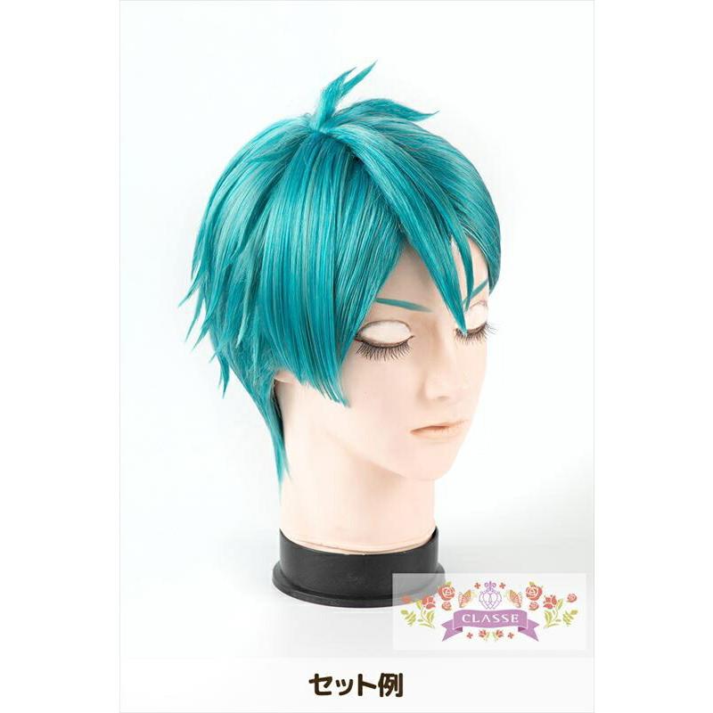 コスプレ ウィッグ クラッセ PROショートストレート ターコイズブルー