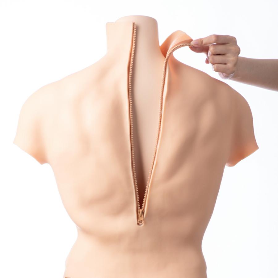 クラッセ シリコン筋肉スーツ 着脱簡単 露出 マッチョ コスプレ 腹筋