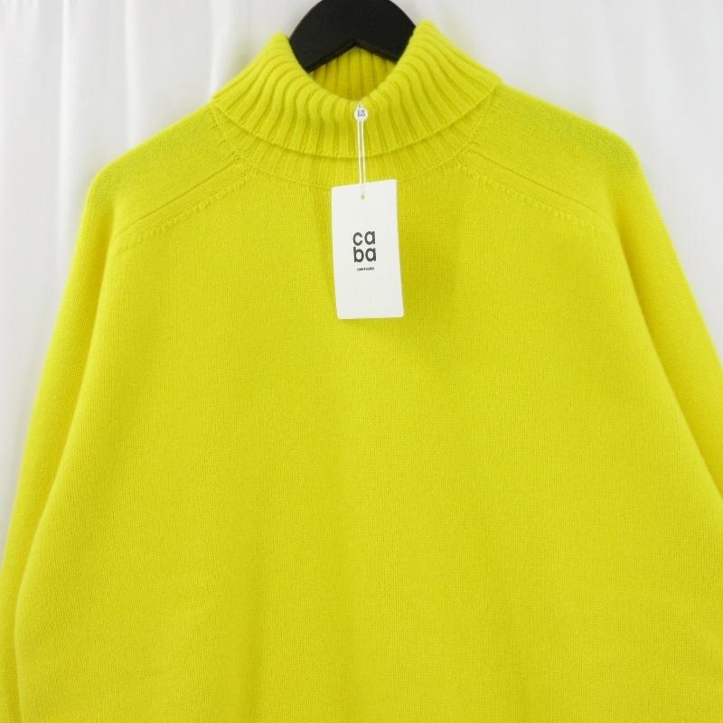 未使用 cash&barba キャッシュアンドバルバ カシミヤ タートルネック