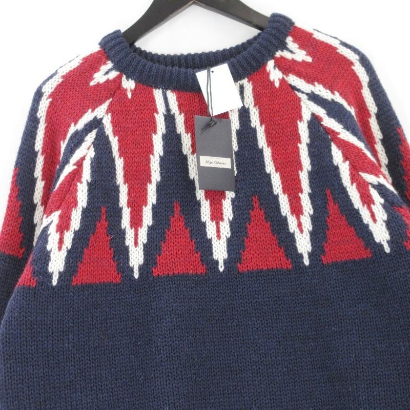 NIGEL CABOURN（ナイジェルケーボン） 未使用 KEY CREW KNIT