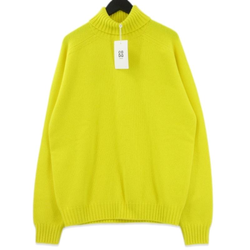 未使用 cash&barba キャッシュアンドバルバ カシミヤ タートルネック