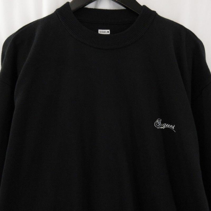SEQUEL シークエル クルーネックニット SQ-24SS-KN-01 KNIT CREW NECK