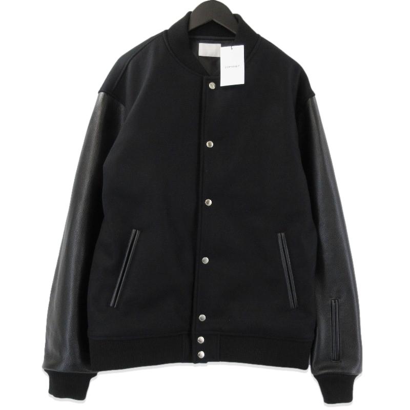 未使用 SOPHNET. ソフネット MELTON LAMBSWOOL VARSITY JACKET SPNT
