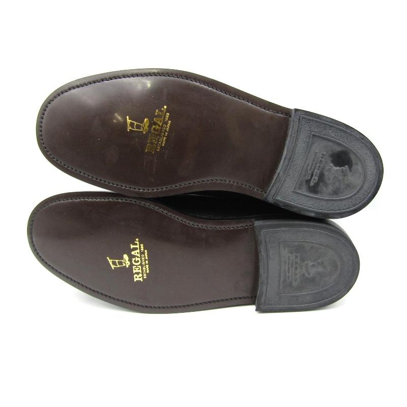 REGAL（リーガル） 未使用 25cm ロングウィングチップ 2585N ブローグ