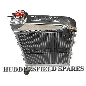 ローバーミニ用 Fletcher アルミラジエター kenz : クラシックミニ