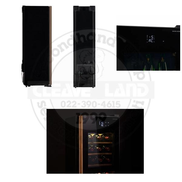 さくら製作所 GX50DM525-LH-B ブラック 左開き ワインセラー 氷温M5