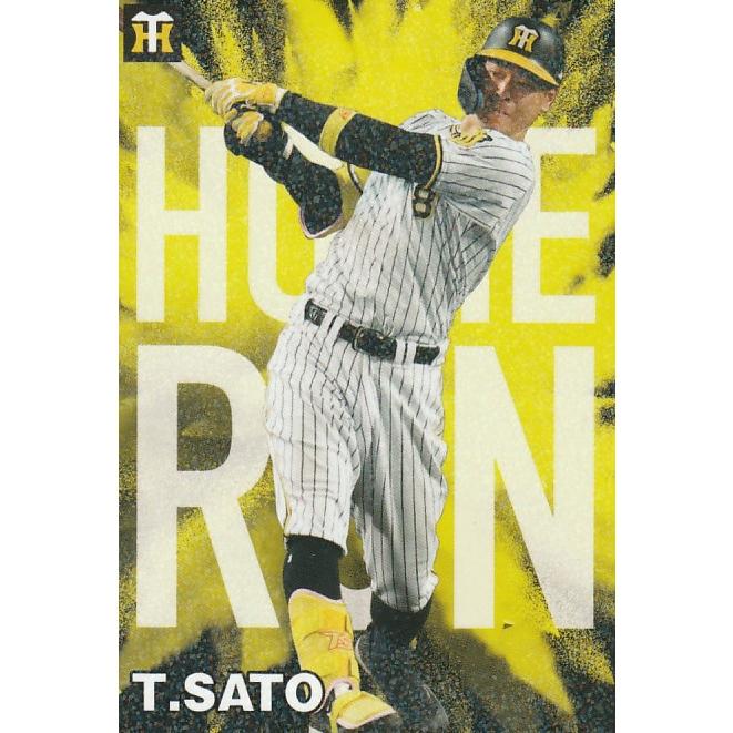 カルビー 2024プロ野球チップス第1弾 HR-01 佐藤輝明(阪神) チーム