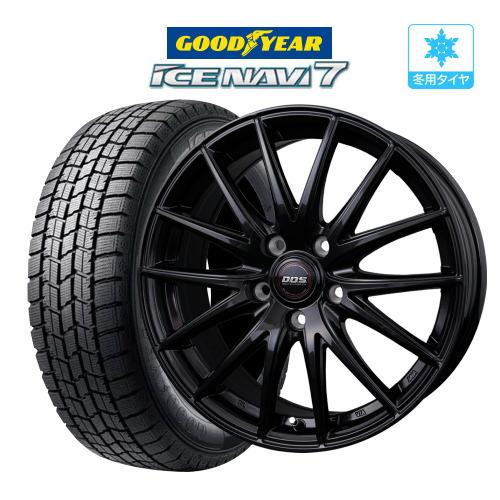 2025年製】スタッドレス タイヤ ホイール 4本 5穴100 DOS RP-7