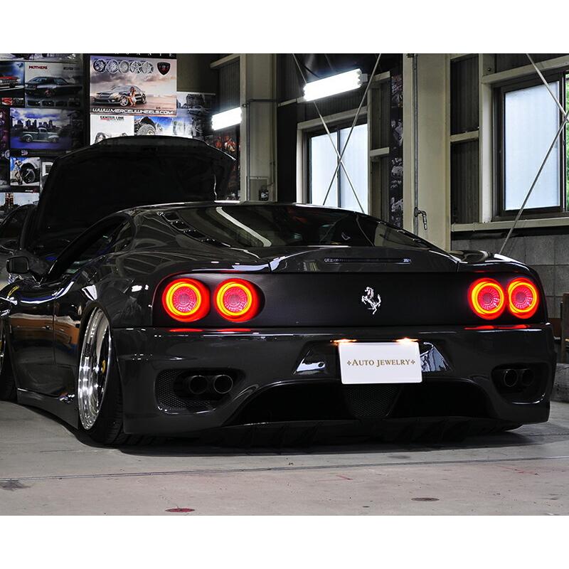 フェラーリ F355 ファイバーLEDテール FERRARI F360モデナ,550,575,512