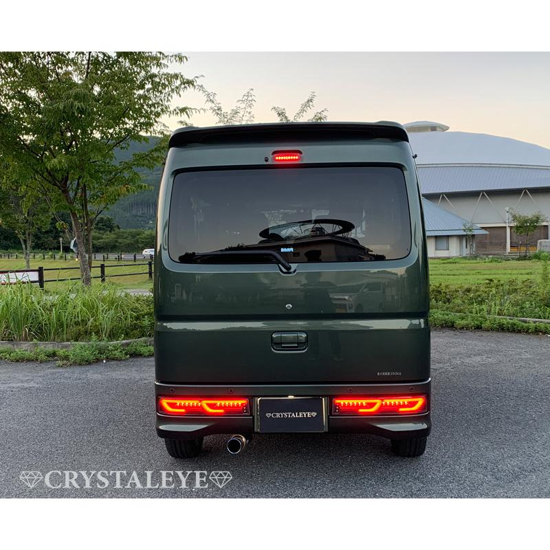 DA17W エブリイワゴン ファイバーLEDテール シーケンシャルウインカー