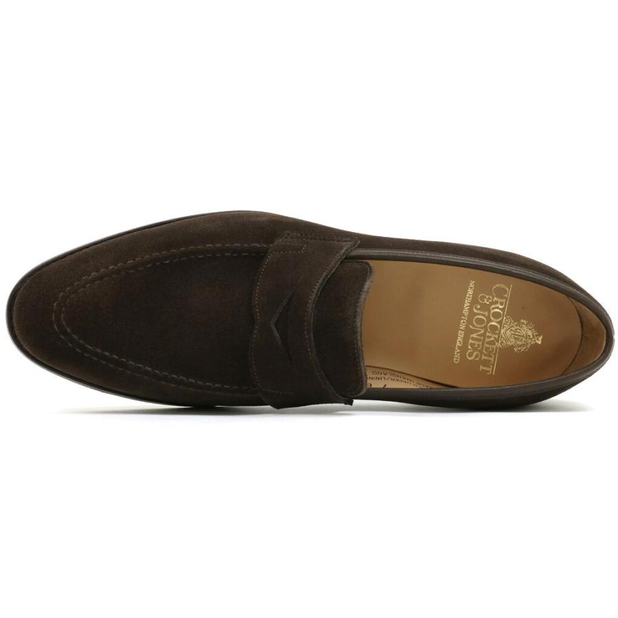 クロケット＆ジョーンズ ローファー シドニー ダークブラウンスエード