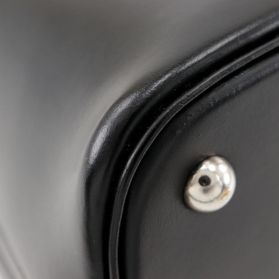 HERMES（エルメス） ボリード31 □D ハンドバッグ ボックスカーフ 黒