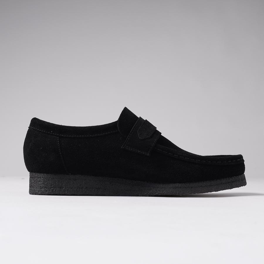 Clarks（クラークス） ワラビーローファー Wallabee Loafer ブラック