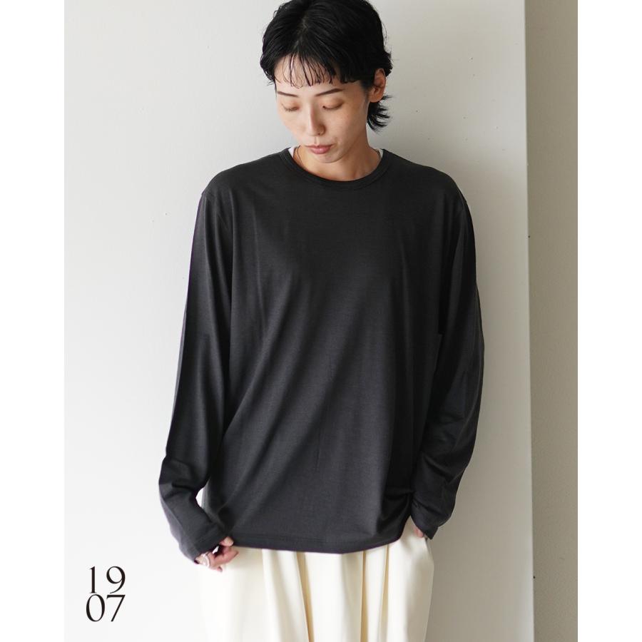 1907 ロンT ウール ロング スリーブ Tシャツ wool long sleeve T-shirt