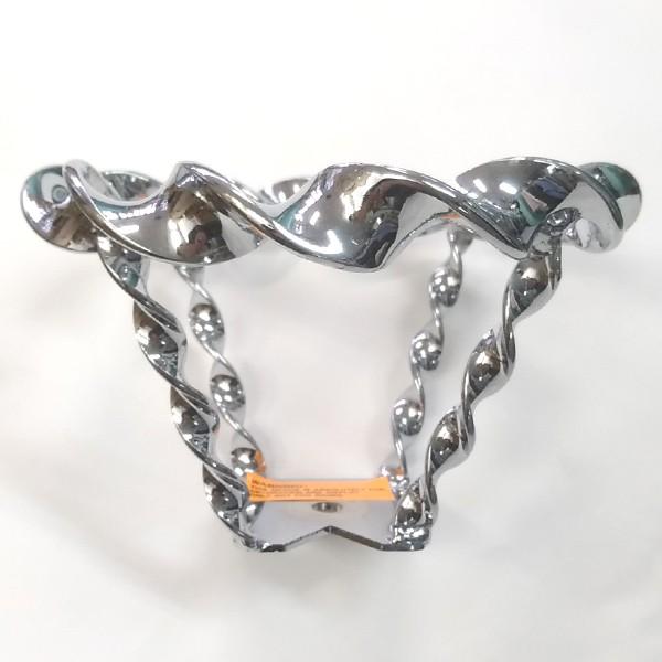 フラットツイスト ステアリング クローム 自転車部品 ローチャリ