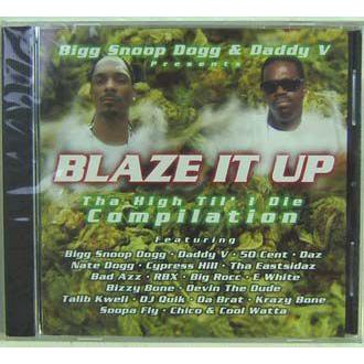 Daddy V ダディーV & SNOOP CD BLAZE IT UP Gラップ G-RAP RAP レア盤
