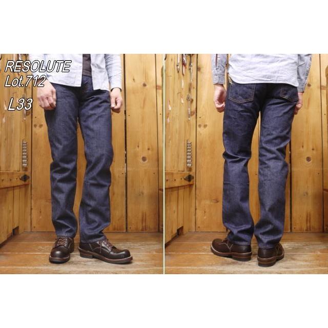 Amazon.co.jp: RESOLT 712 Tapered Straight Denim 505 Type Resolute