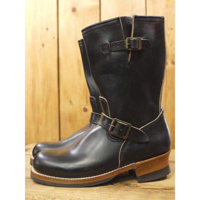 LONE WOLF BOOTS ロンウルフ エンジニアブーツ ブラック CAT'S PAW