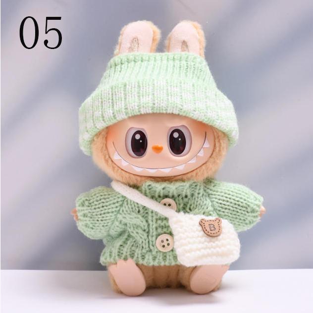 新品 20色 THE MONSTERS Exciting Macaron ぬいぐるみ用服 LABUBU