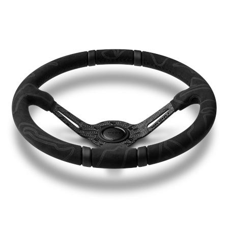 MOMO（モモ） ステアリング U-04 ULTRA BLACK ウルトラ ブラック 35φ