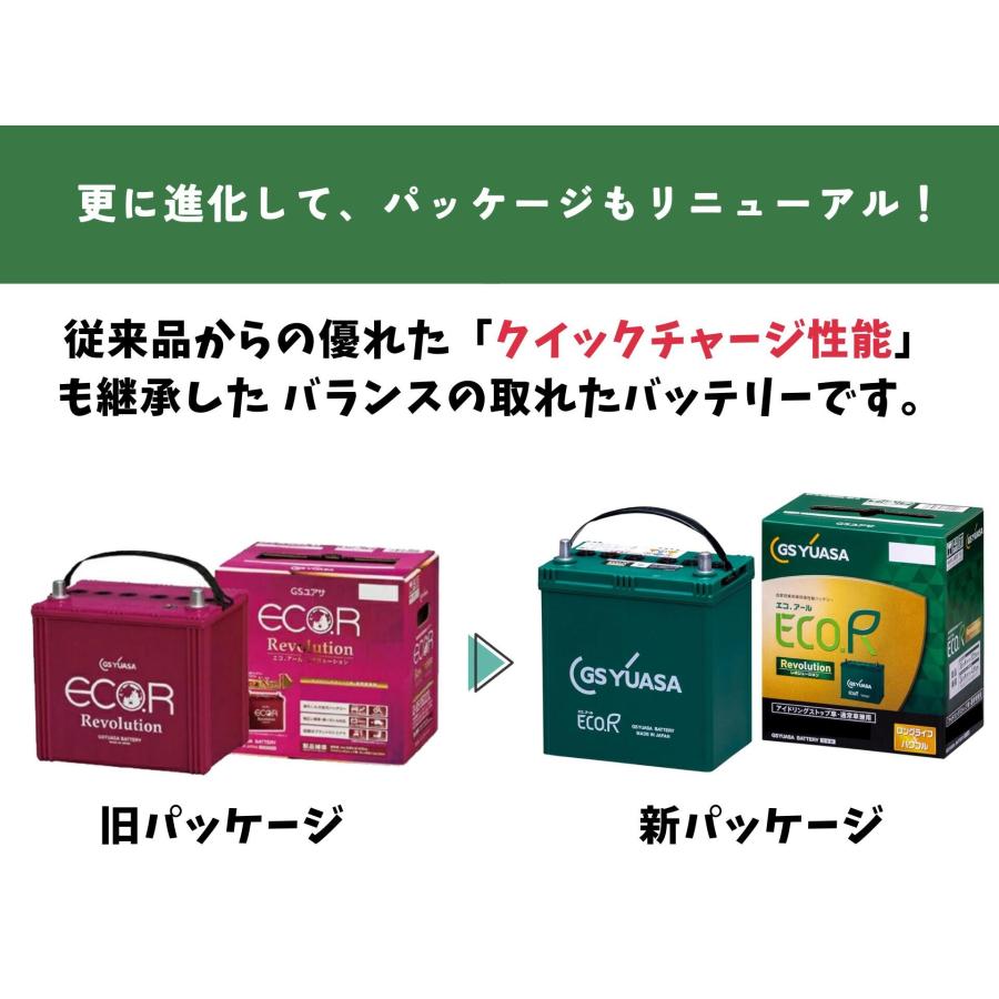 GSユアサ ER-S-110/110D26L-EA-N エコアール レボリューション 1個