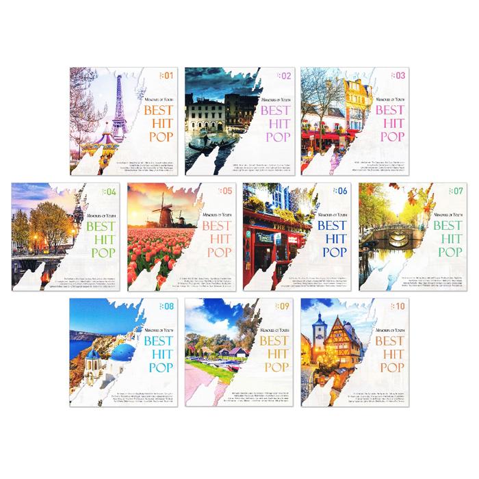 新品 青春の思い出 ベストヒットポップス CD10枚組 全213曲 収納BOX付