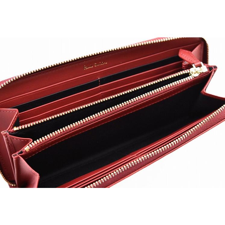 Paul Smith（ポール・スミス） 財布 長財布 レディース 赤 レッド