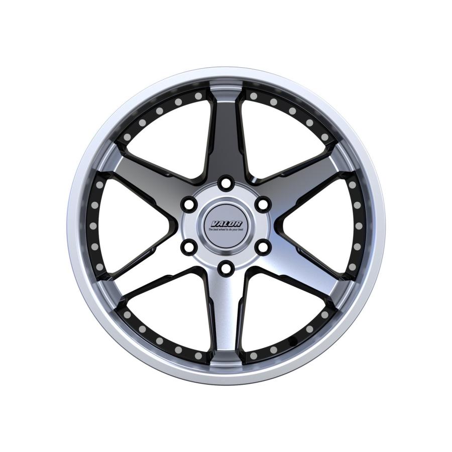 ホイール 19インチ シルバー 6本スポーク : ハイエースカスタム