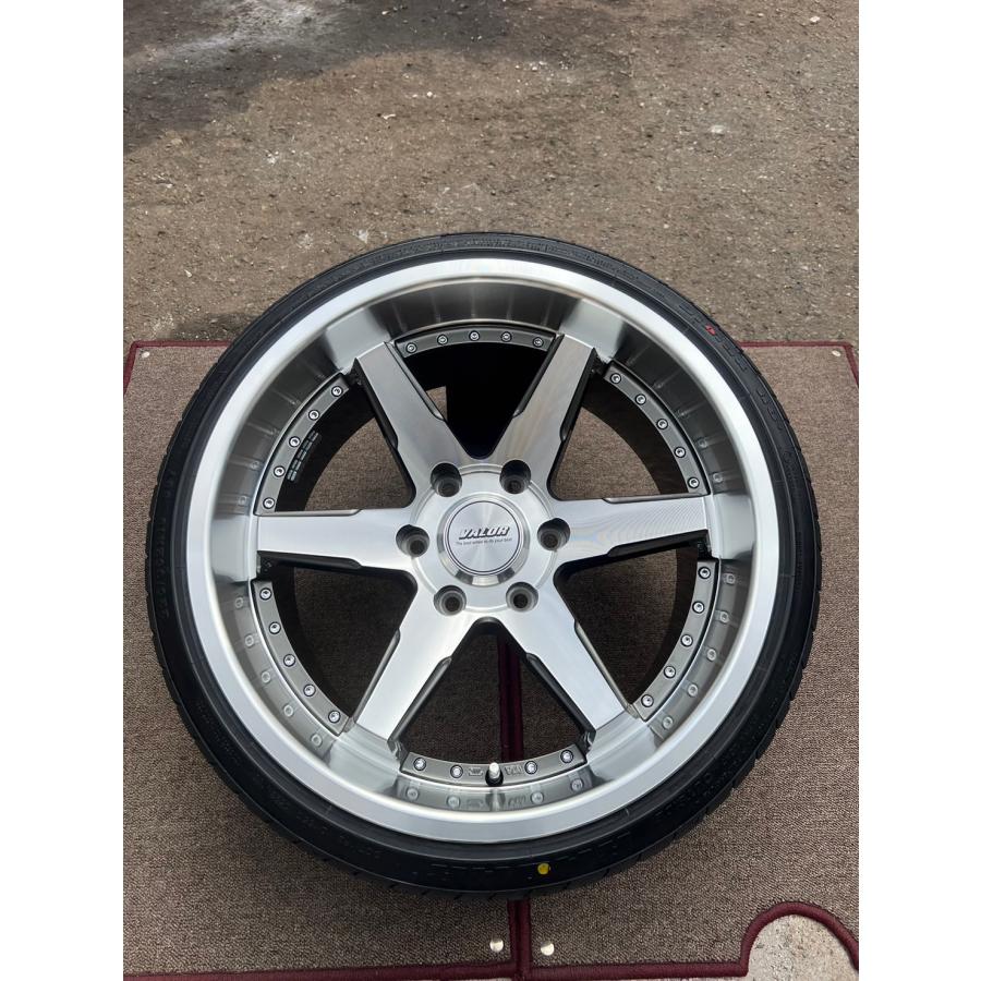 ホイール 19インチタイヤホイルセット シルバー6本スポーク