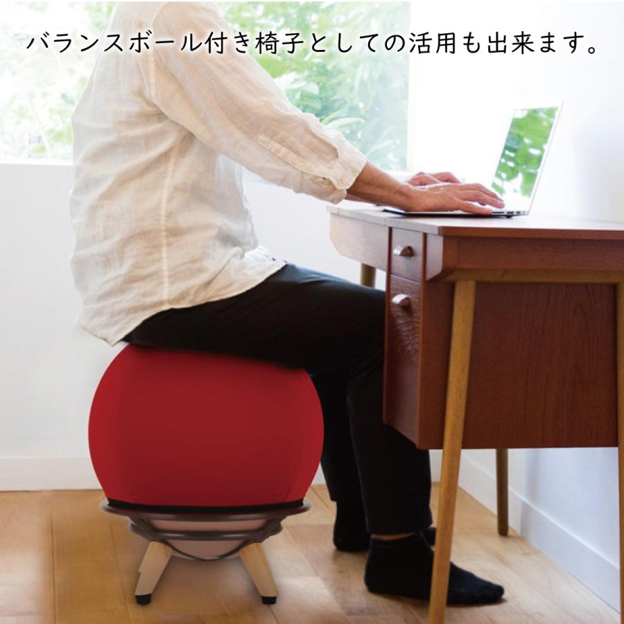 エムアンドエム 【在庫限りの特別価格】iimo バランスボール サンゴ