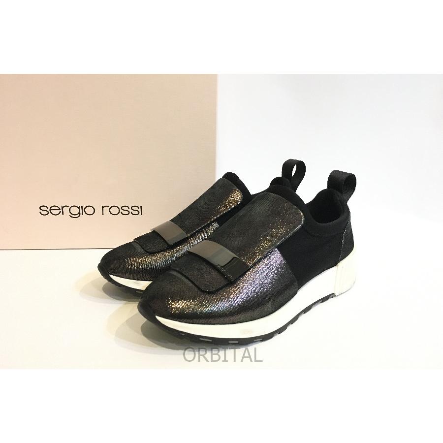 二子玉)Sergio Rossi セルジオロッシ SR1 RUNNING スリッポン
