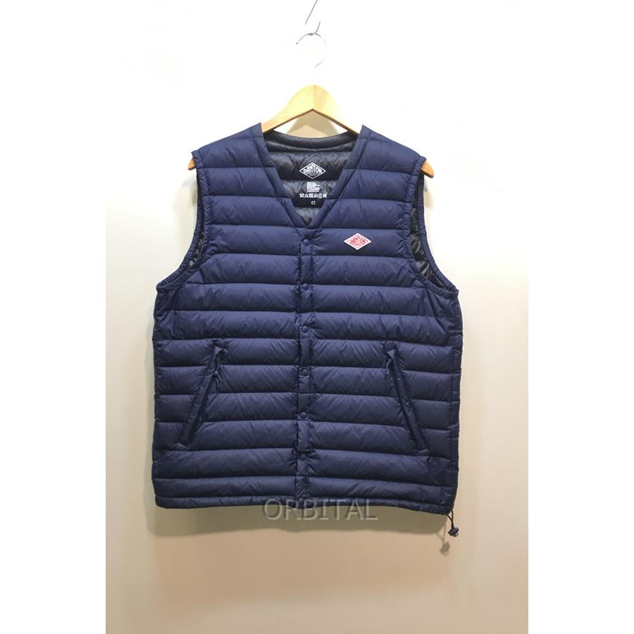 ブランド 経堂) DANTON ダントン インナーダウンベスト JD-8753