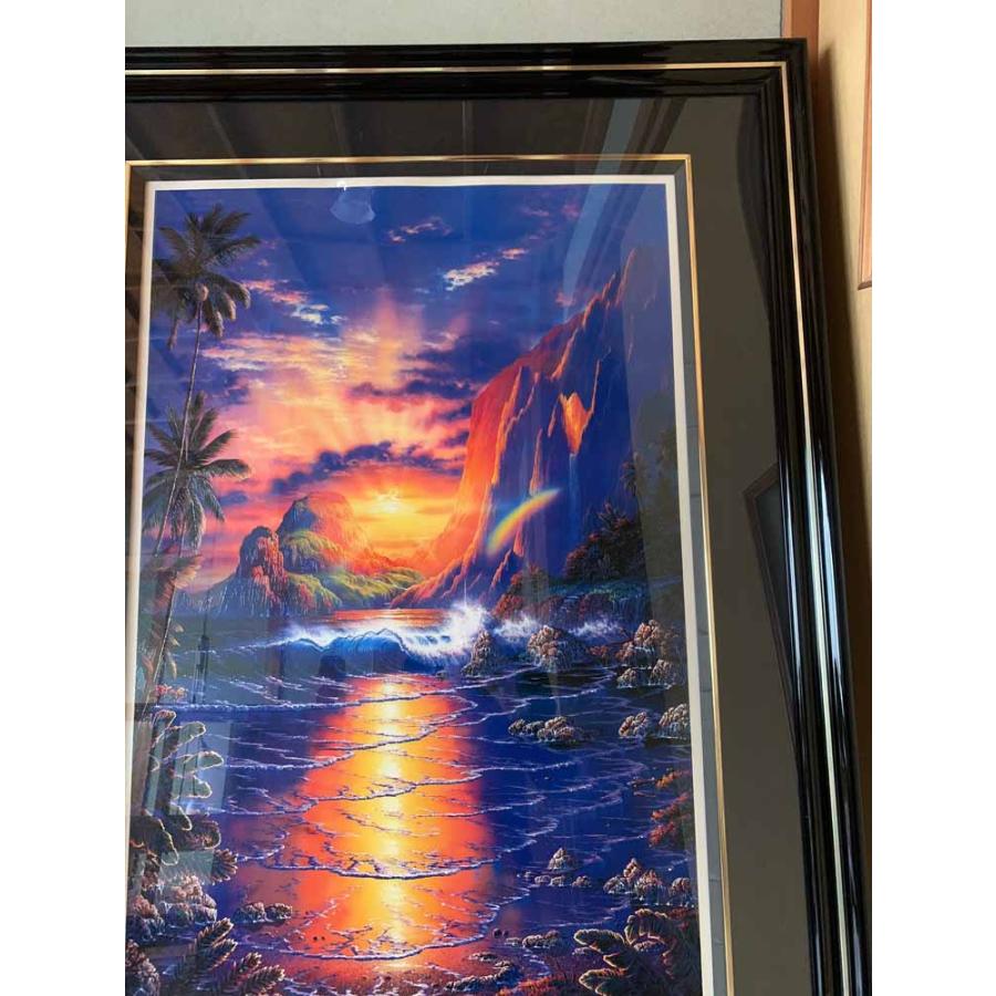 版画 クリスチャン・リース・ラッセン ヘブンオンアース ミクスド