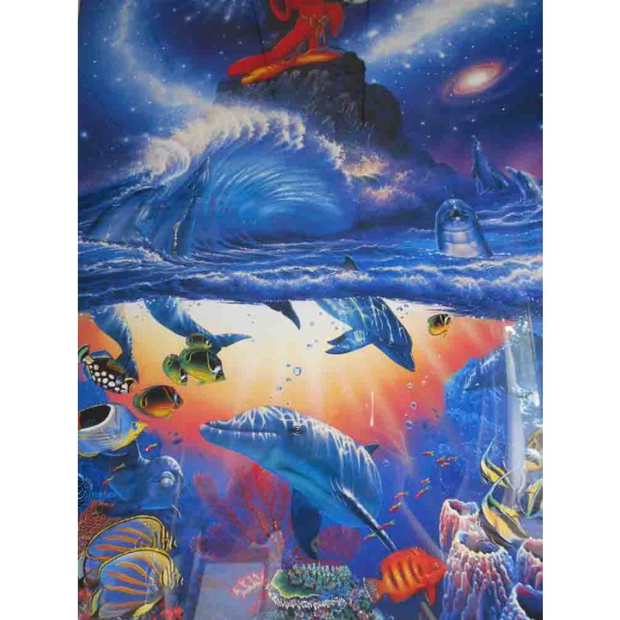 版画 クリスチャン・リース・ラッセン ソーサラーオブザシー 絵画