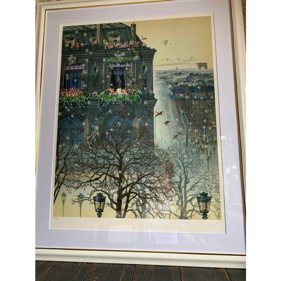 絵画 ヒロ、ヤマガタ／フォギーディウエディング 版画 シルク