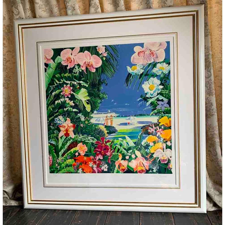 ヒロ、ヤマガタ ジューシートロピック 絵画 シルクスクリーン ED有り