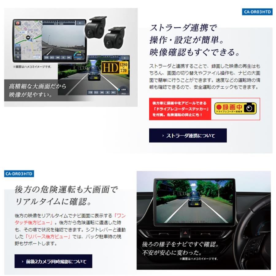 Panasonic（パナソニック） CA-DR03HTD ドライブレコーダー カーナビ