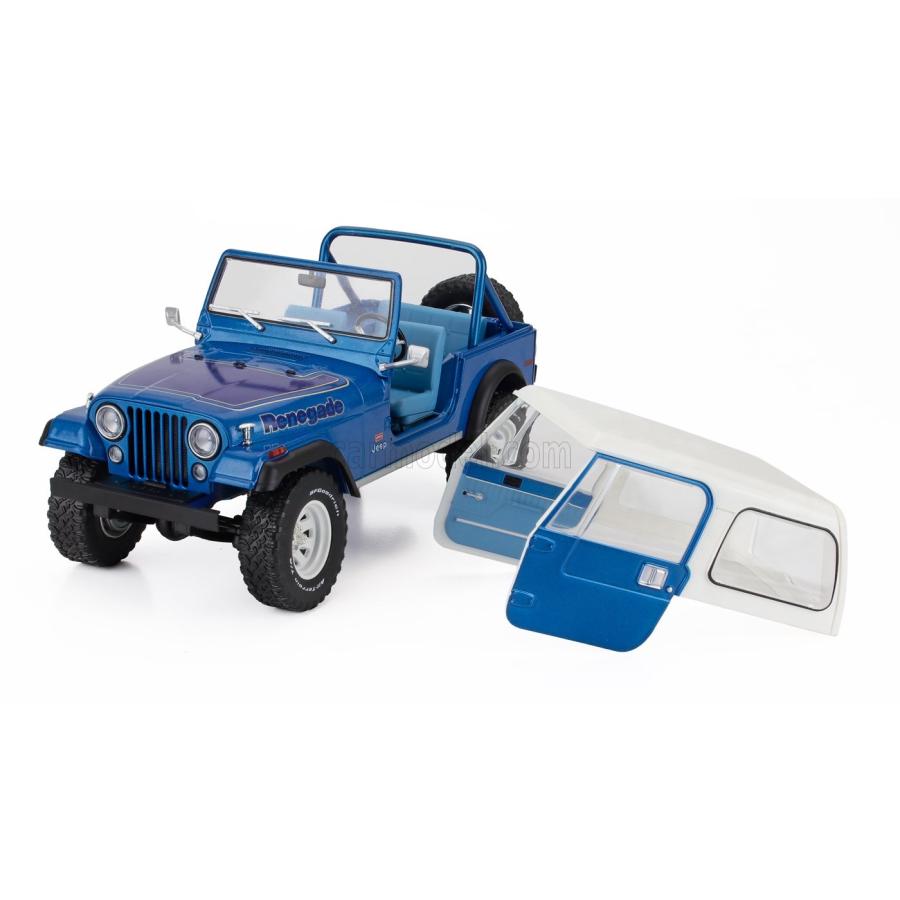 Jeep（ジープ） ミニカー アメ車 1/18 CJ-7 GREENLIGHT 1/18 JEEP CJ-7