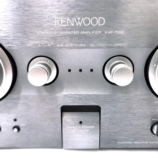 ケンウッド KENWOOD KAF-7002 プリメインアンプ リモコン 取扱説明書