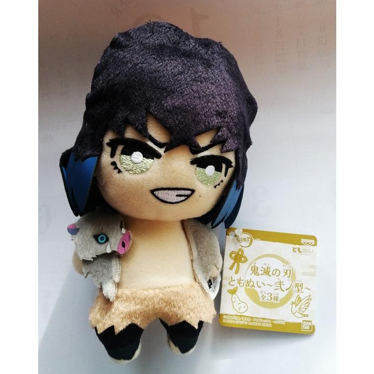 中古 『 ぬいぐるみ 鬼滅の刃 嘴平伊之助 ともぬい 〜弐ノ型