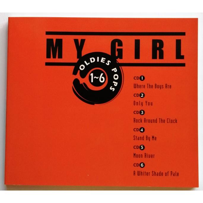 中古CD 6枚組 オムニバス『 MY GIRL / OLDIES POPS 1〜6 』品番：DCT