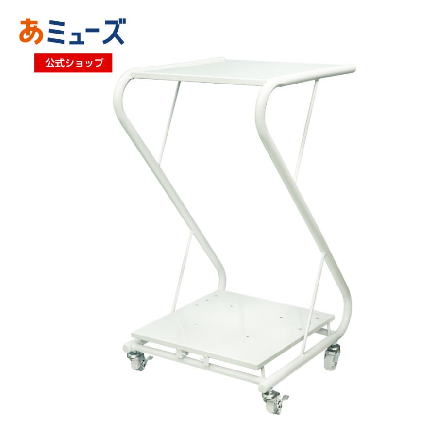 公式 あミューズ GACHA CUBE 専用2台用スタンド 什器 キャスター付き